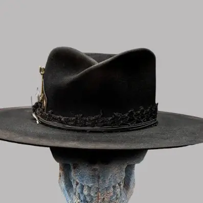 New Autumn Winter Stylish Woolen Vintage Mens Top Hat