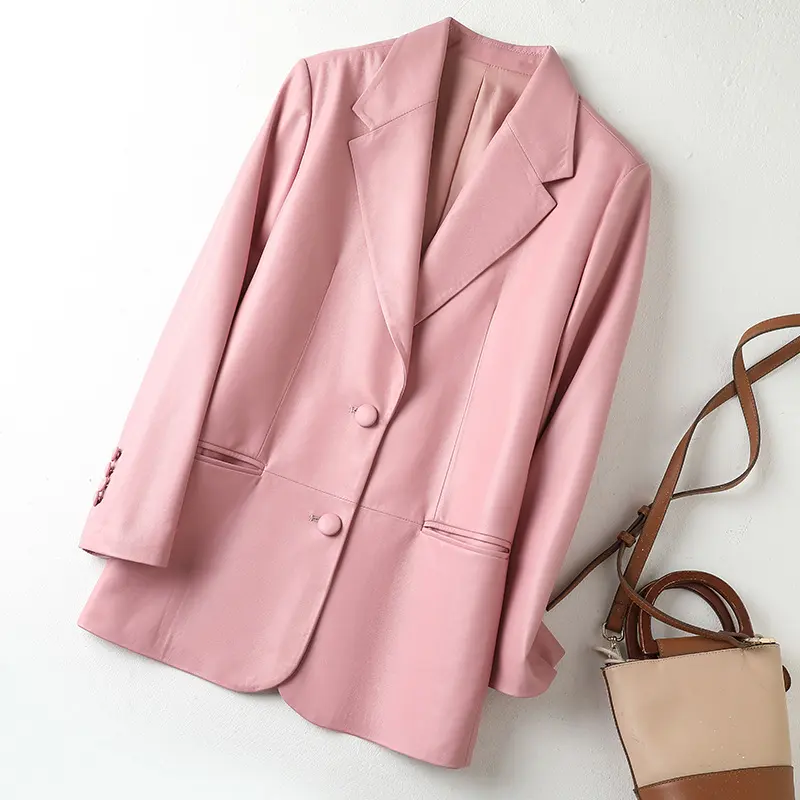 Female Suit Coat New Fashion Sheepskin