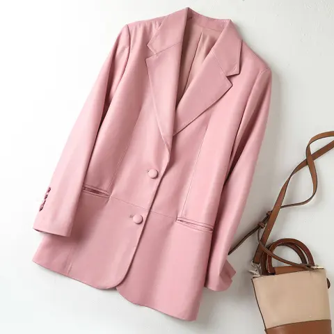 Female Suit Coat New Fashion Sheepskin