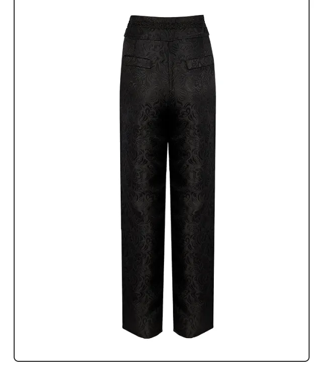 Cos Medieval Gothic Pants Pirate Pants Black - Shop at LoveMi