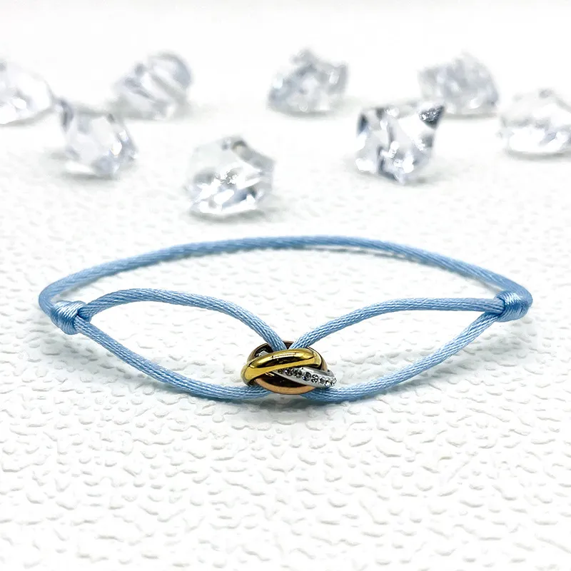 Fashion Simple Ins Style Woven Bracelet - Style19