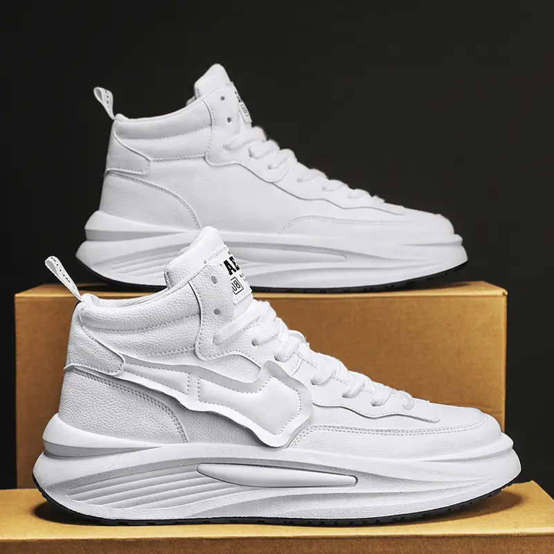 Men's All-match Casual Platform High-top Board Shoe