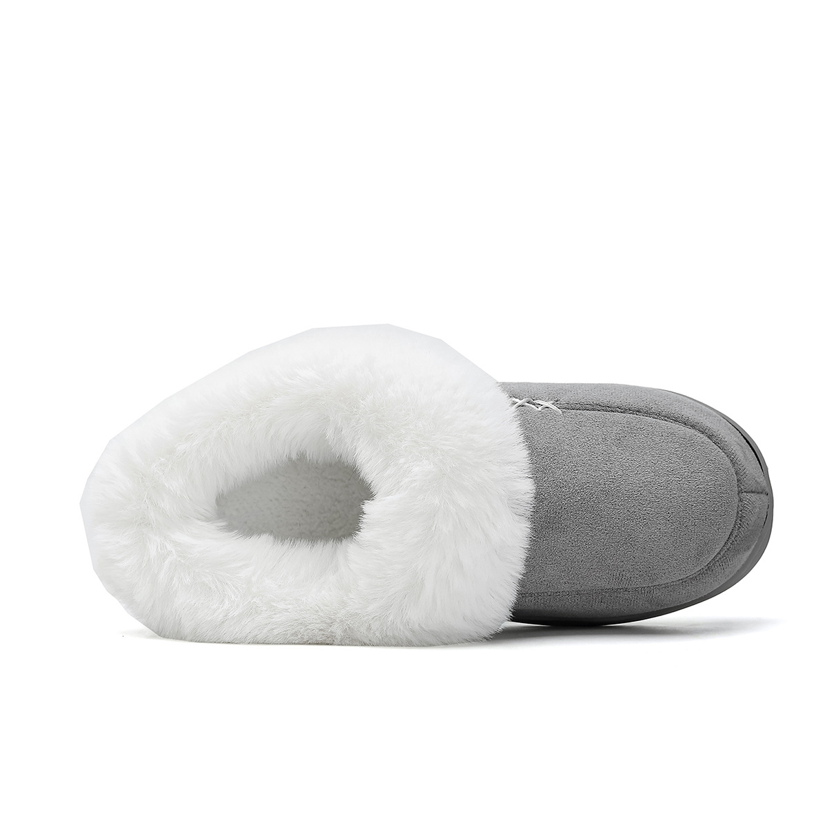 Fluffy Home Warm Non Slip Cotton Slippers