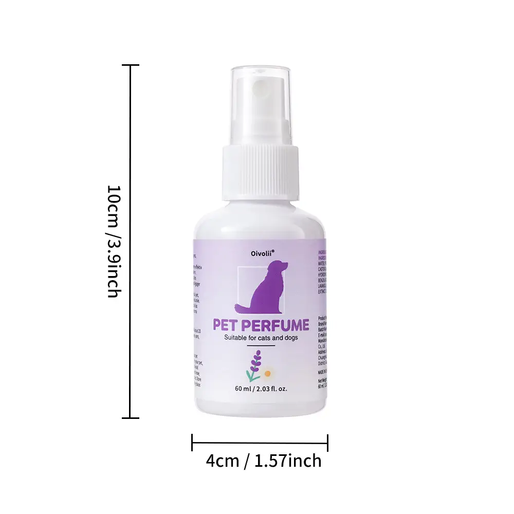 Pet Deodorizing Spray Perfume