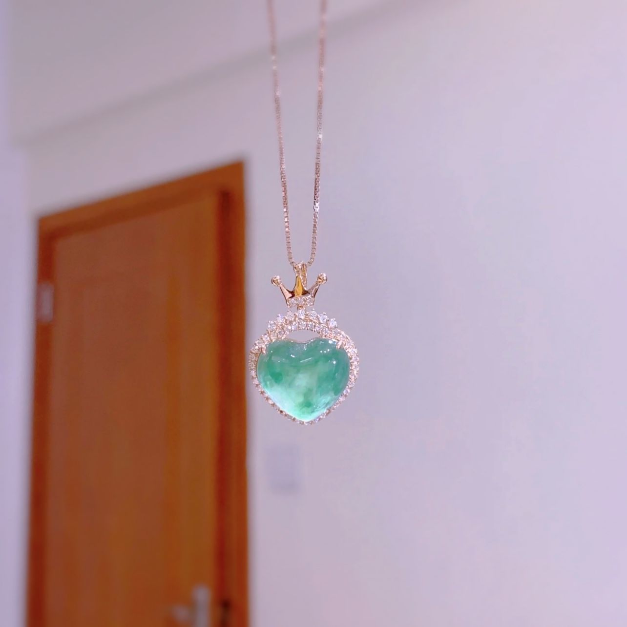 Sun And Moon Love Pendant Necklace Clavicle Chain