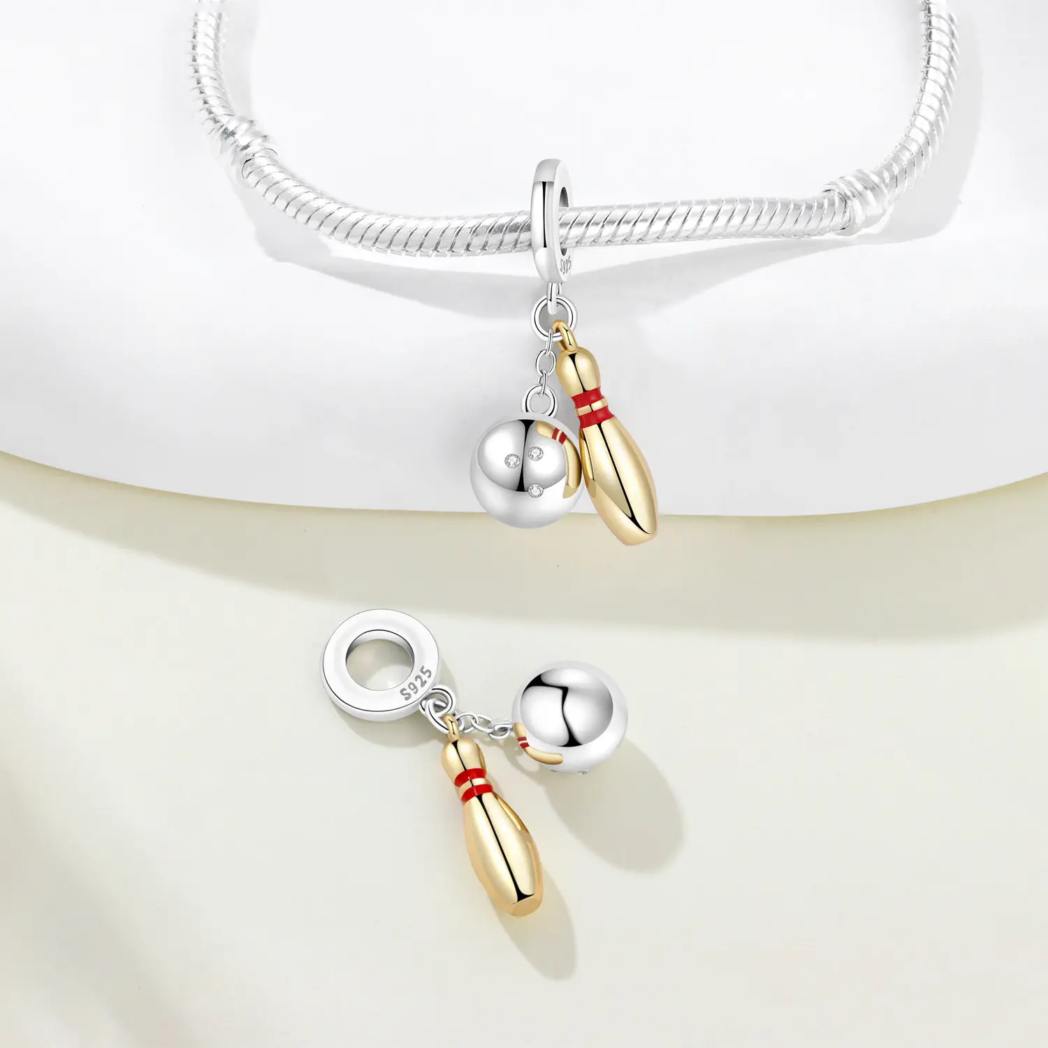 DIY Pendant Bracelet Accessories In A Volleyball