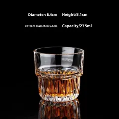 Crystal Whiskey Shot Glass European Style - No 1 Cup - View 1