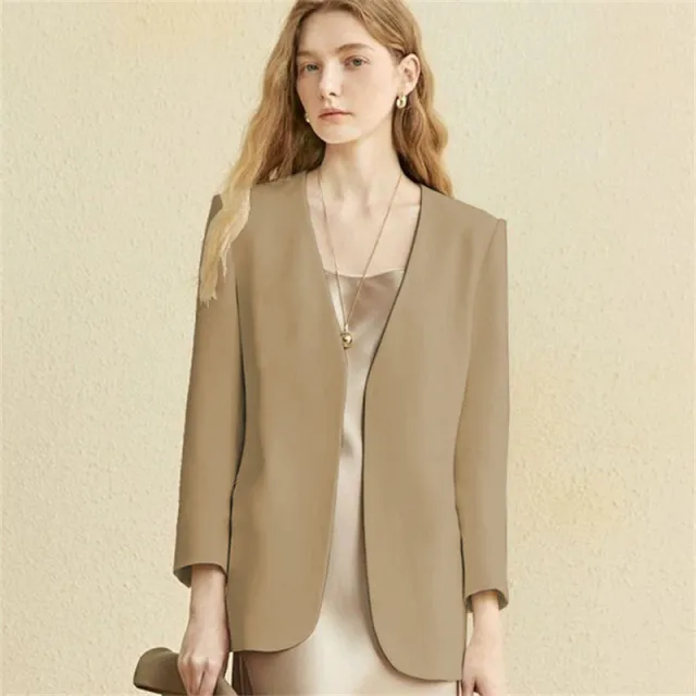 British Style Small Suit Fried Street Top For Women Yellow - Shop at LoveMi