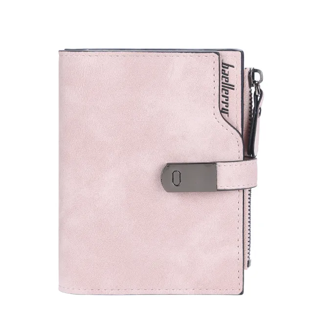 Multi slot New Women's Short Wallet Pink - Shop at LoveMi