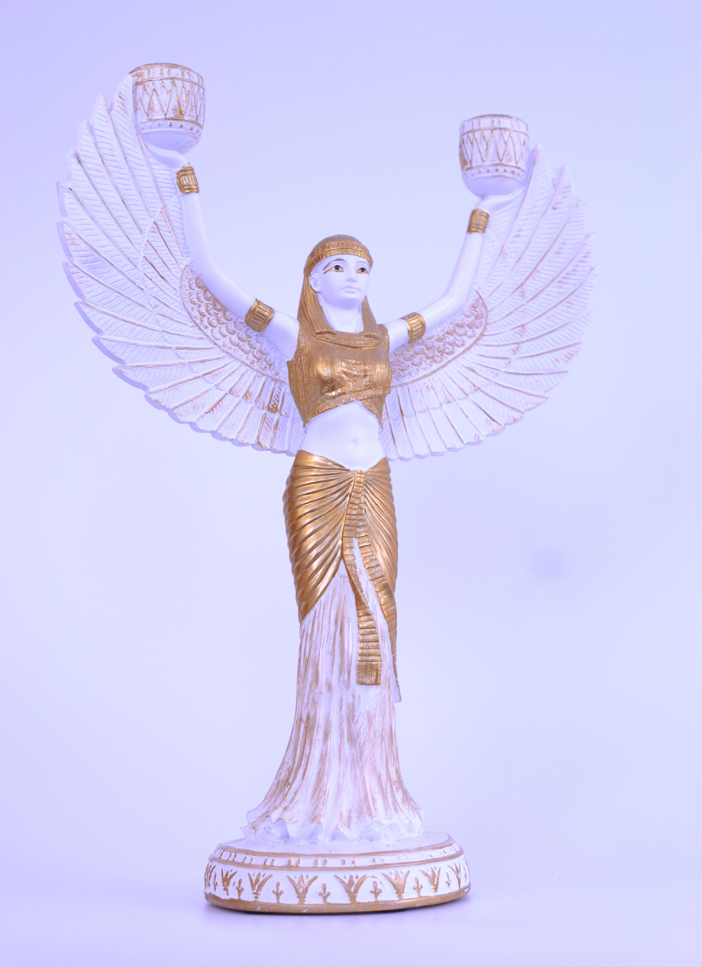 Title 10, Egyptian Goddess Sculptured Ornaments Modern Mi...