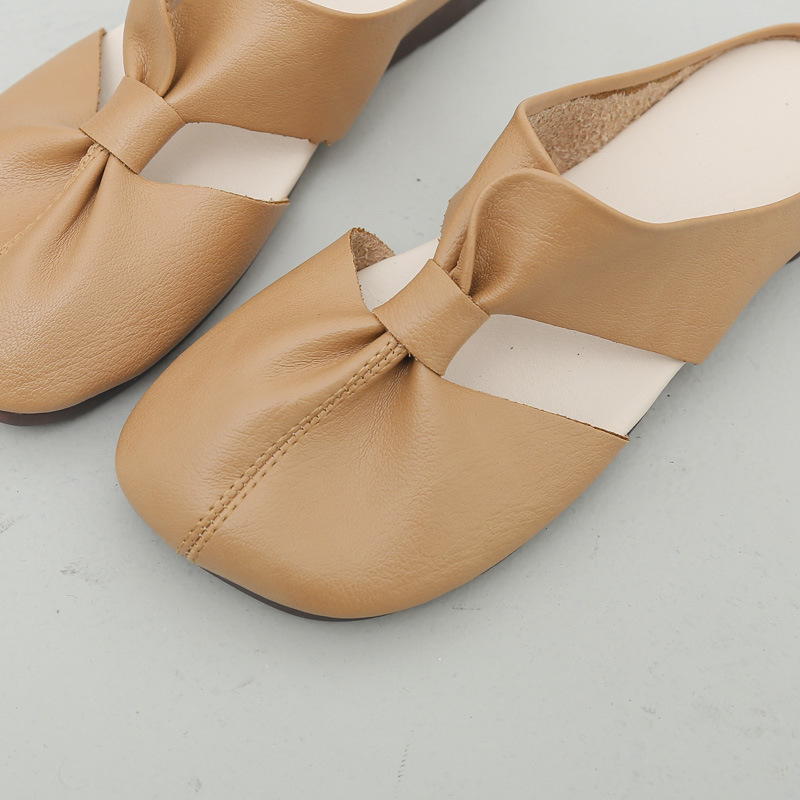 Flat Soled Casual Closed-Toe Half Slippers 26 84971c38 20ed 40e9 ab55 5a79d6640751