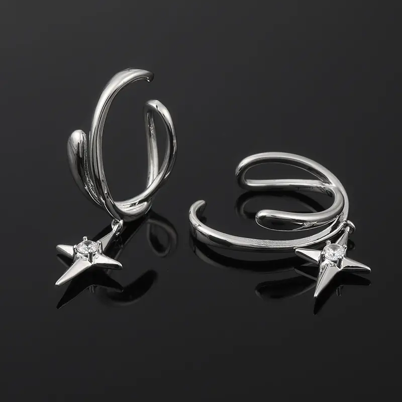 EH106 Star Non-Pierced Cool Style Ear Cuff