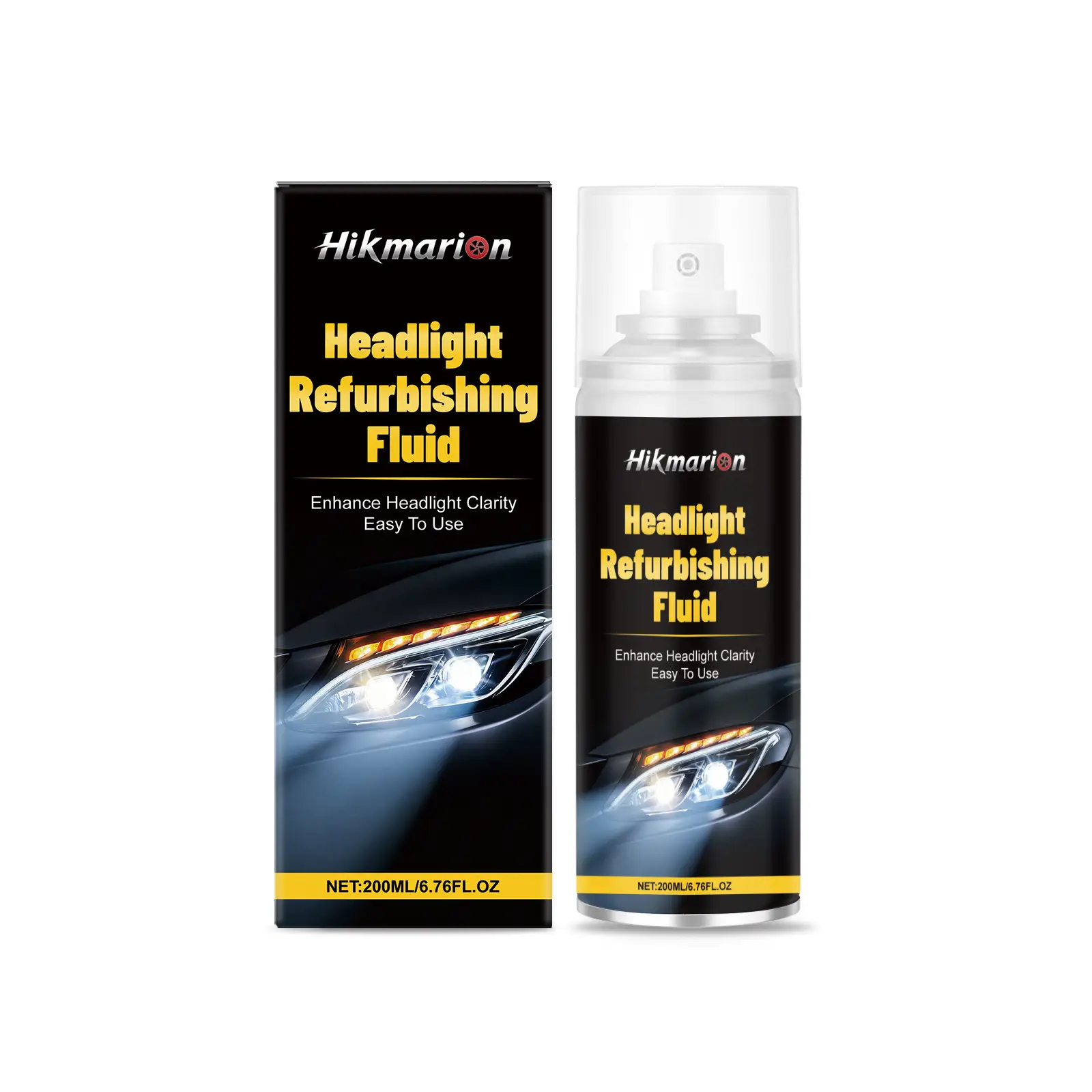 Headlight Restoration And Repair Liquid
