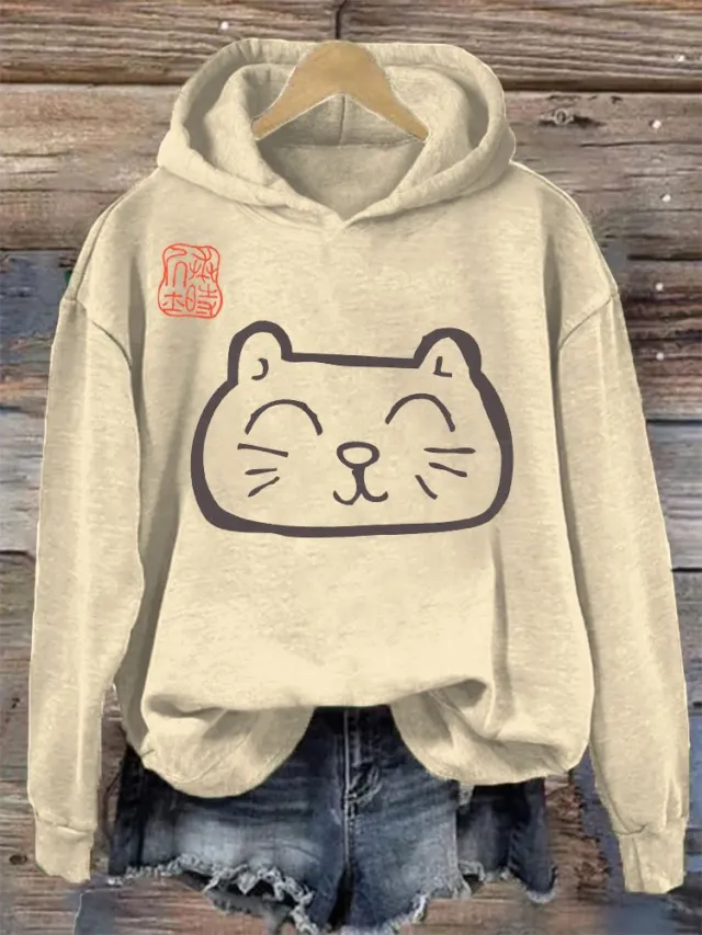 3D Digital printed Sweatshirt For Women Loose fitting Casual Pullover 418Style Xl - Shop at LoveMi