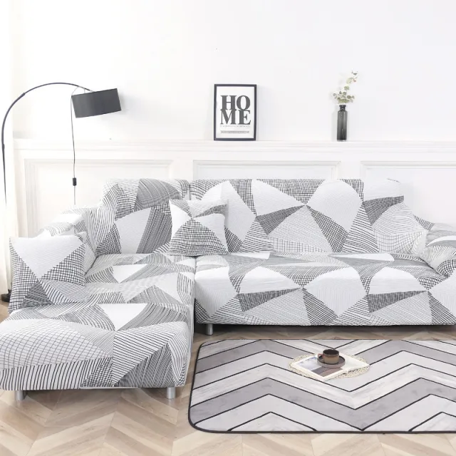 Elastic Full Cover Non Slip Sofa Cover Mocha - Shop at LoveMi