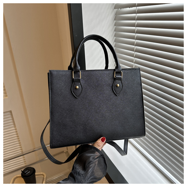 Home Fashion Simple Women's Briefcase Black - Shop at LoveMi