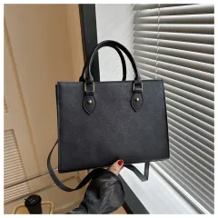 Home Fashion Simple Women's Briefcase - Black - View 1