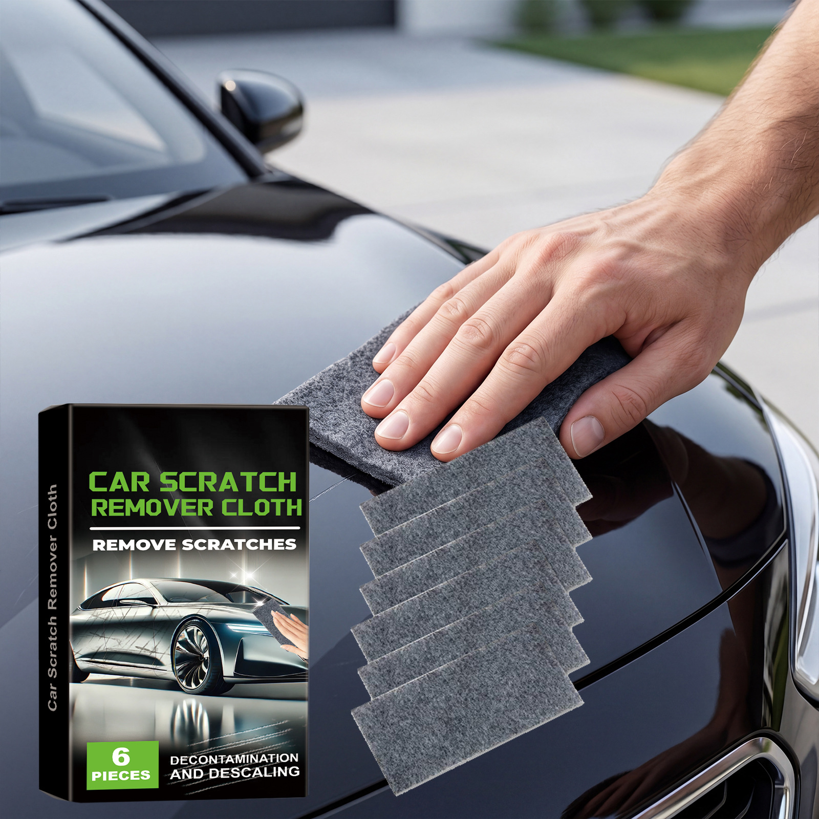 Car Scratch Remover Cloth
