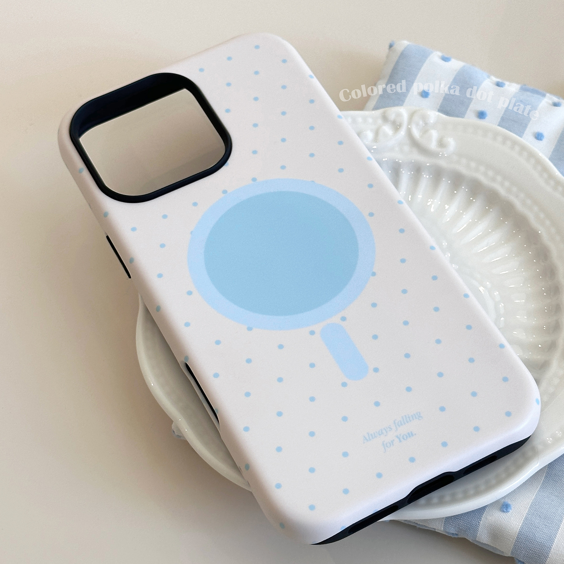 Colorful Diamond Magnetic Mount Phone Case