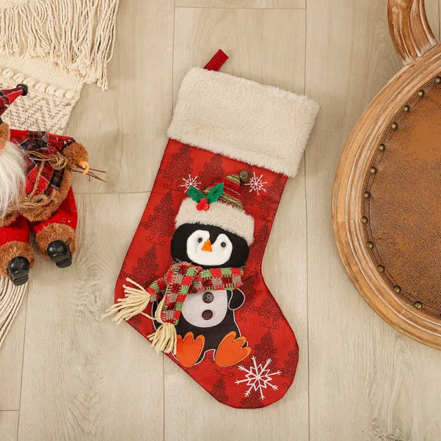 Christmas Decoration Pendant Gift Bag Penguin Style - Shop at LoveMi