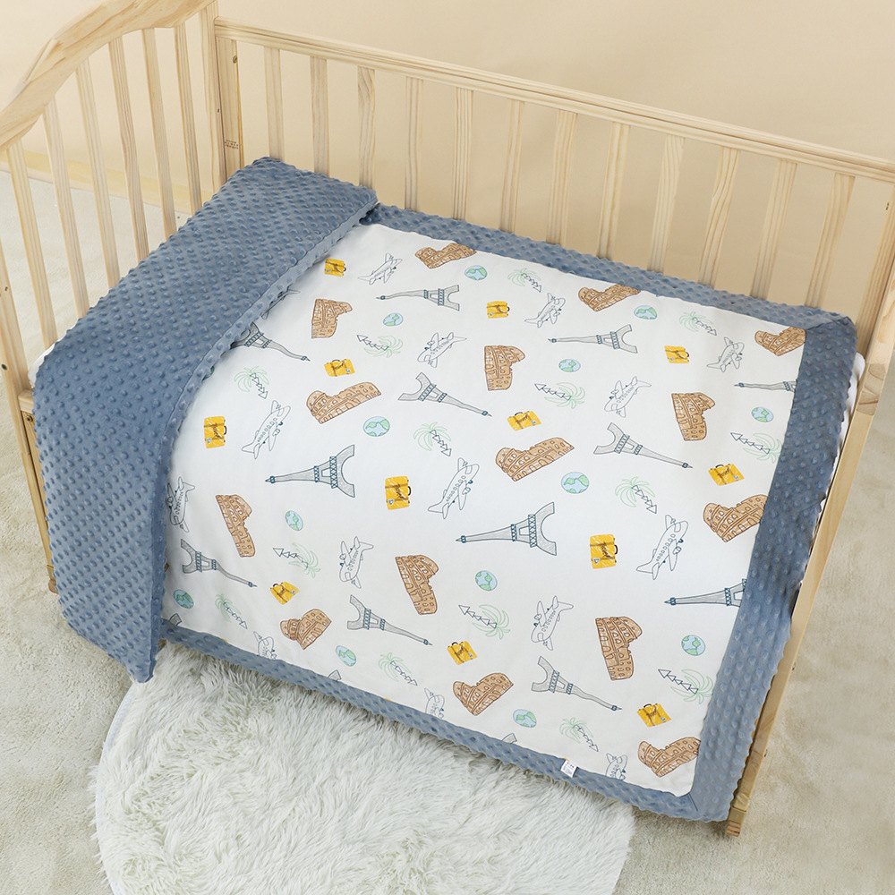 Doudou Velvet Comforting Baby Blanket Temperature-regulating Small Quilt
