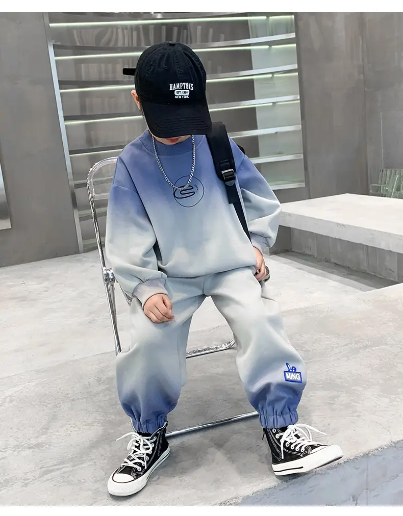 Children's Sweater Sportswear Two-piece Set