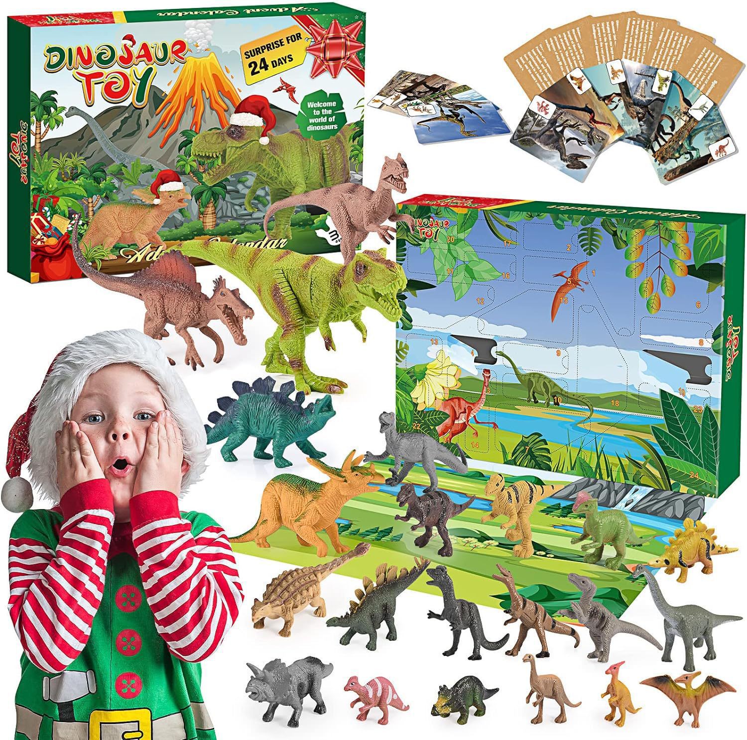 Noi accesorii transfrontaliere pentru fete Crăciun 24 de zile Advent Blind Box