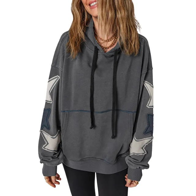 Women's Hooded Sweater European And American Personalized Design Sense Lc25319369 P4011 Style - Shop at LoveMi