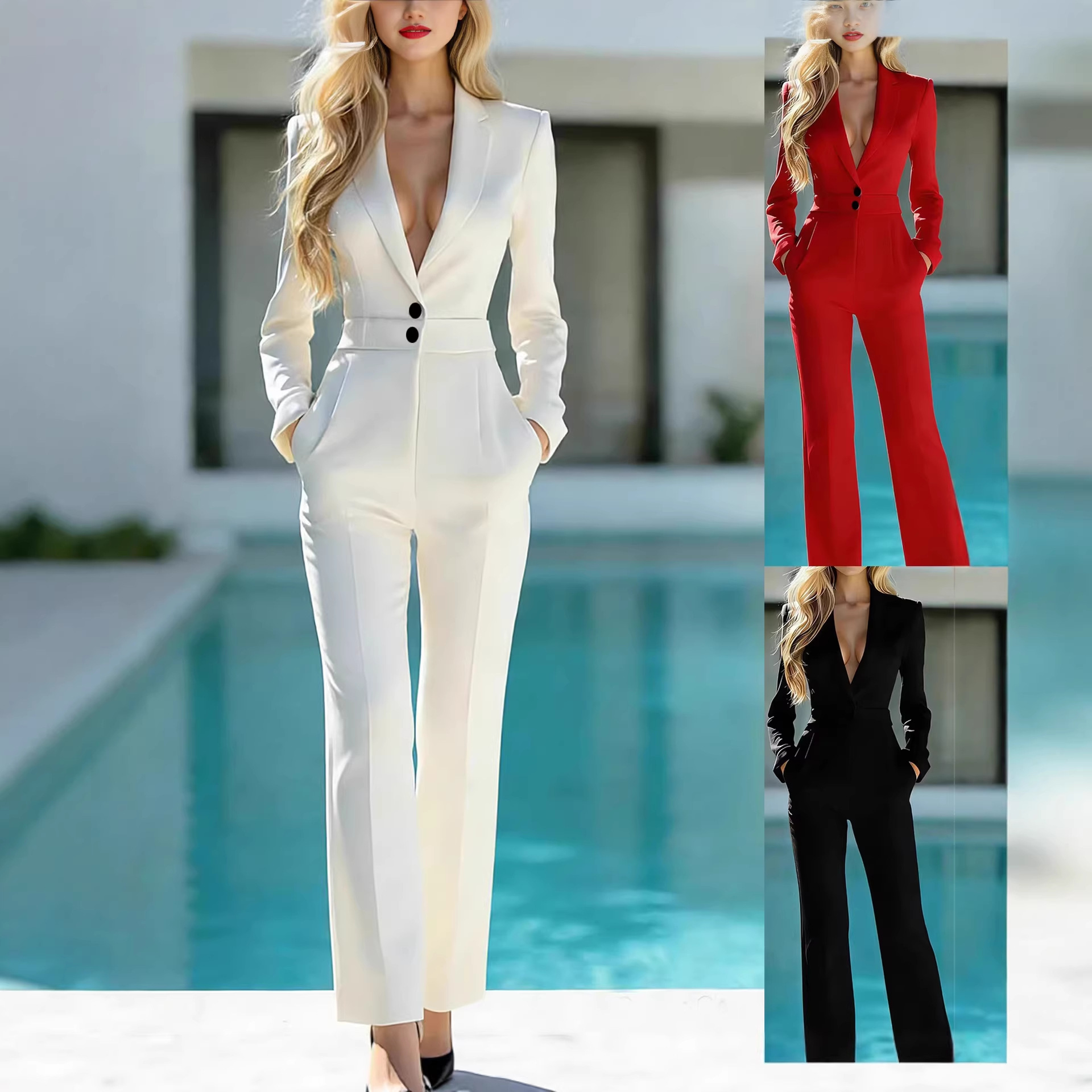 Designed For Workwear And Featuring A Cinched Waist