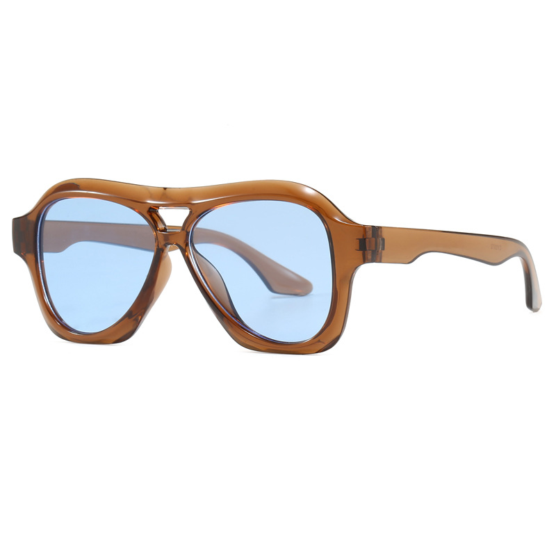 Simple Large-frame Sun-blocking Sophisticated Sunglasses - Image 2