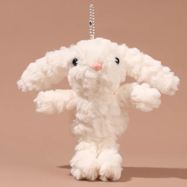 Cute Lop Eared Rabbit Big Ear Rabbit Pendant Bugs Bunny Plush Pendant Bead Necklace Style - Shop at LoveMi