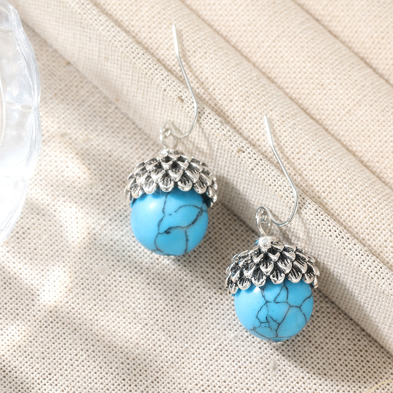 Retro Multi-Layer Bamboo-Strand C-Shaped Earrings With Micro-Pave Zirconia Settings