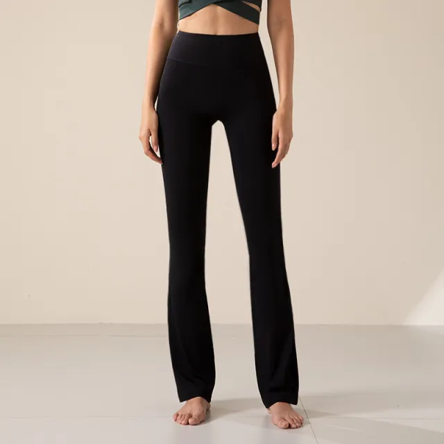 Fashion Yoga Bell bottom Pants Women Black - Shop at LoveMi