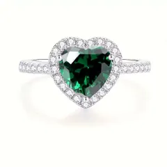 Heart-shaped Ring For Women - Lvzuan Ring - View 1