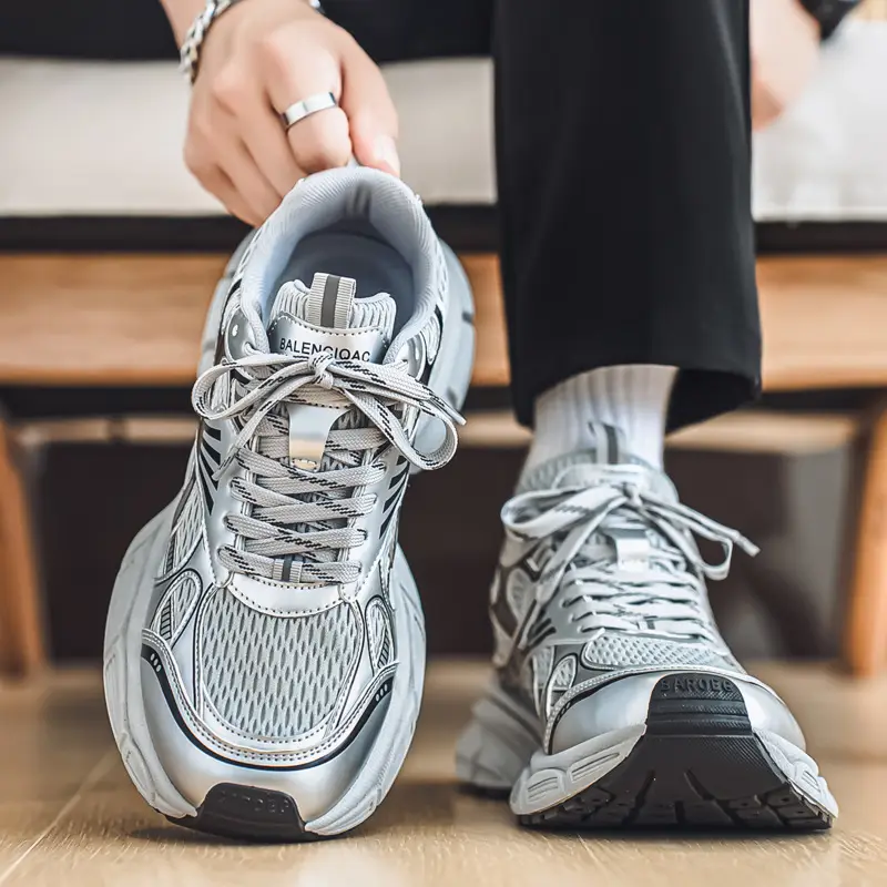 Breathable Mesh All-Match Sports Casual Shoes For Wide Feet And Broad Toes