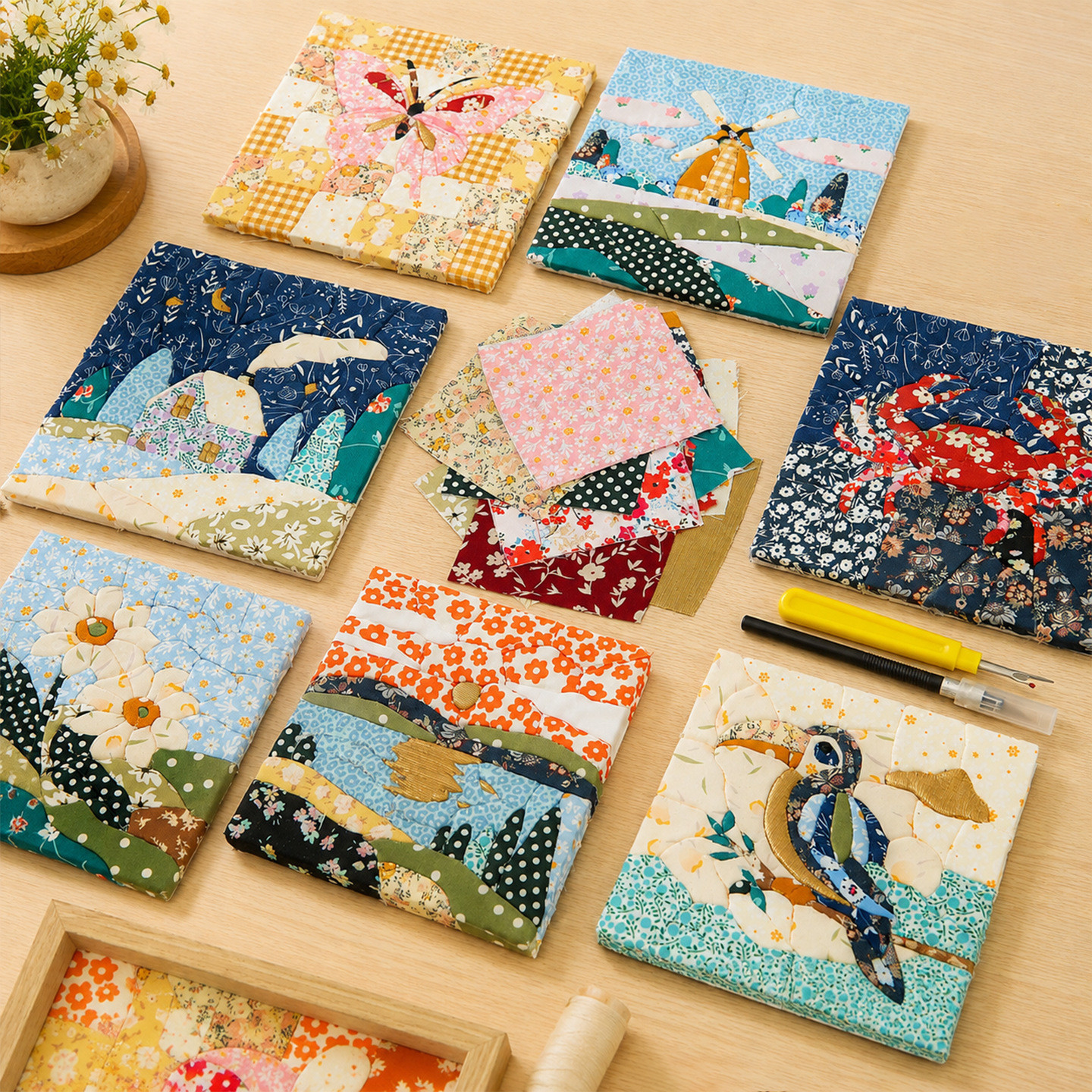 Creative DIY Kit Patchwork Art Painting 6