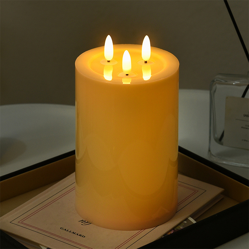 Electric Candle Lamp Romantic Holiday Wedding Smoke-free Flame Lamp