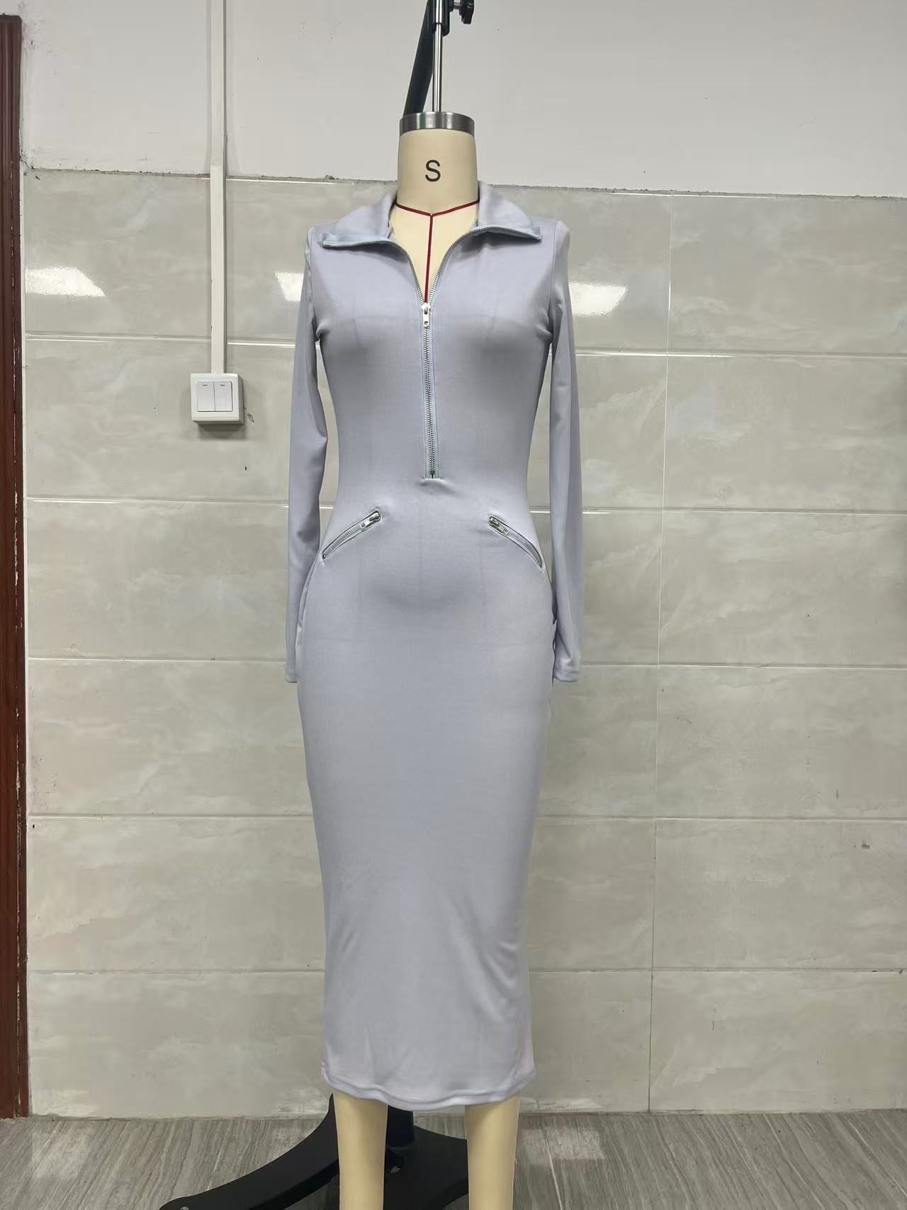 Women's Zip Front Dress – Final Campaign Shot