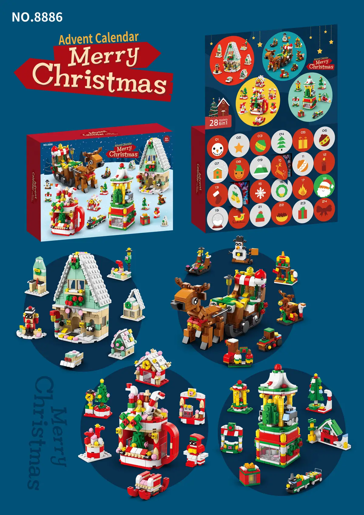 Assembled Small Ornaments Building Block Set