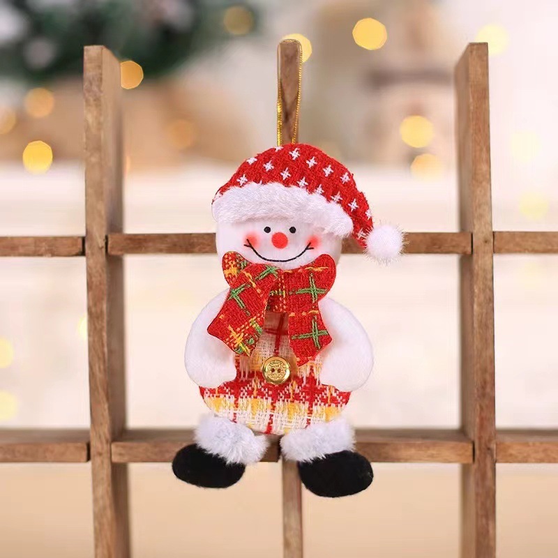 BC29 Snowman Button Doll