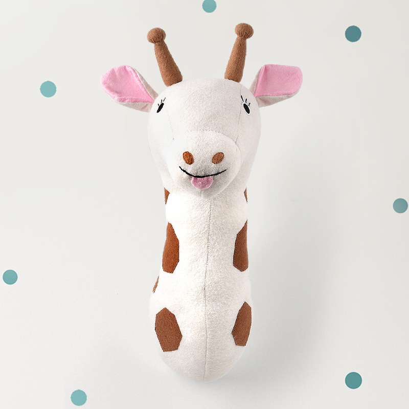 Plush Animal Head Wall Hanging, picture 3 of 7