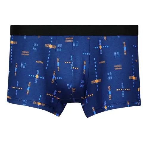 Breathable Printed Summer Thin Plus Size Men's Cotton Antibacterial