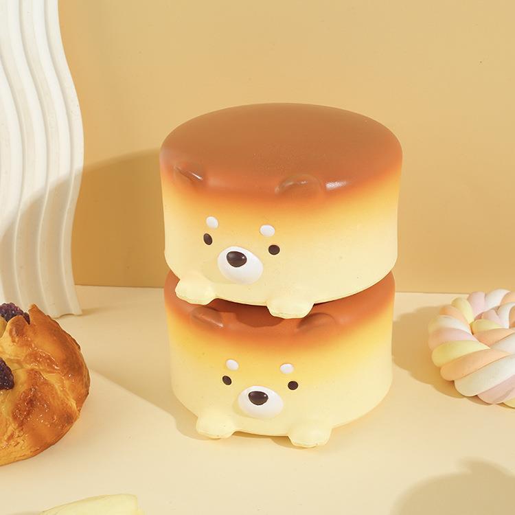 Shiba Inu Cake Squishies | Kawaii Puppy Squeezing Toy