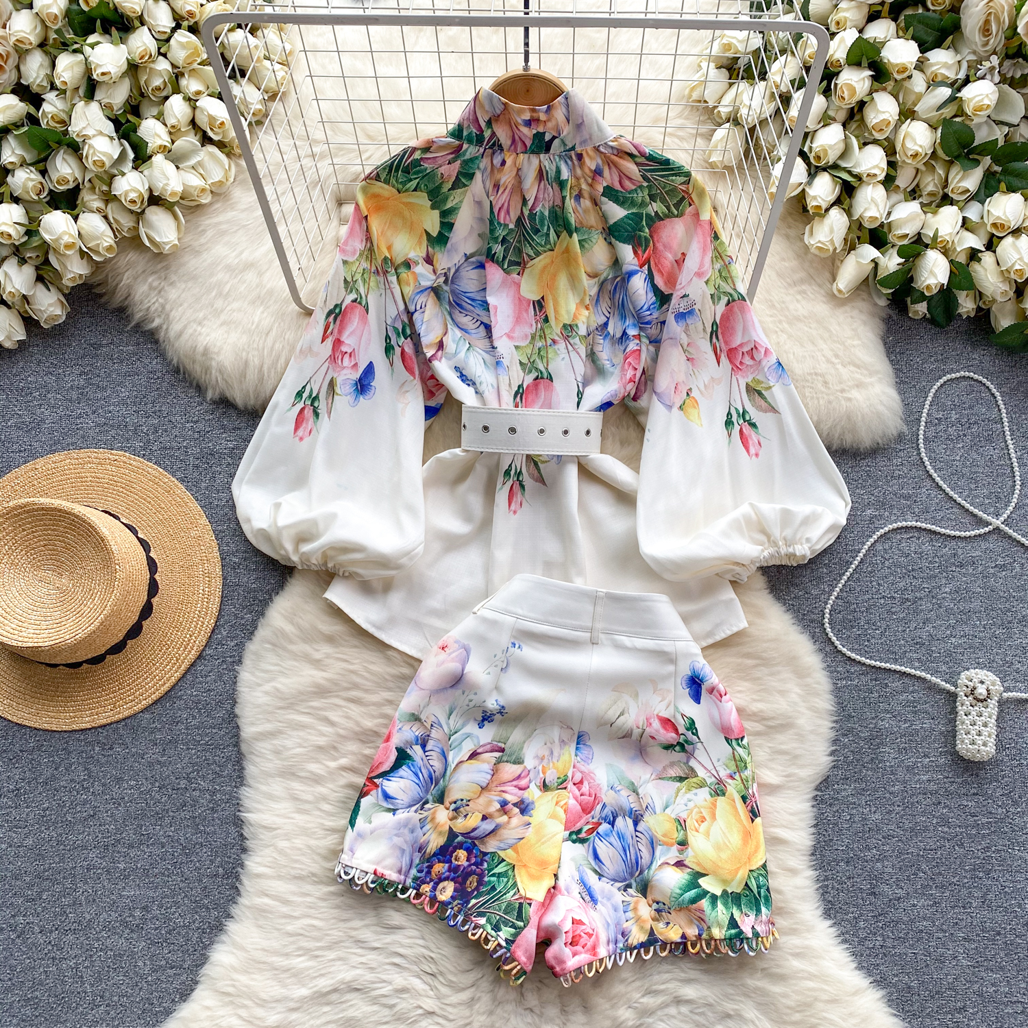 Court Suit Spring Women's Design Print