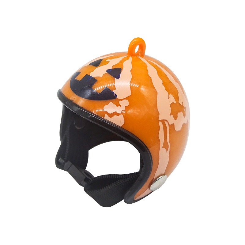 Brown Pumpkin Pet Helmet