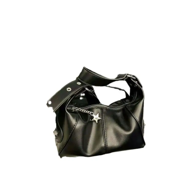 Retro Crossbody Bag New Versatile Fashion Shoulder Bag Stitching