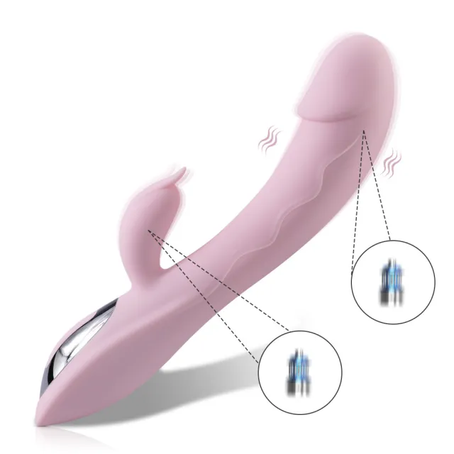 Charging Simulation Pairs Of G spot Vibration Female Massage Pink Opp Bag - Shop at LoveMi