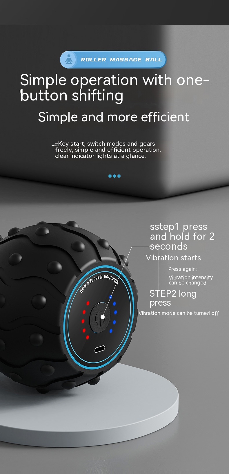 Peanut Massage Ball Shoulder And Neck Muscle Running Relaxation Massage Ball Foot Leg Fitness 16