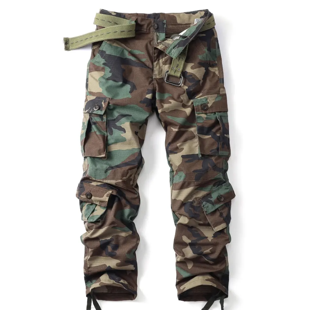 Camouflaged Male Supply Tactical Mountain Trousers