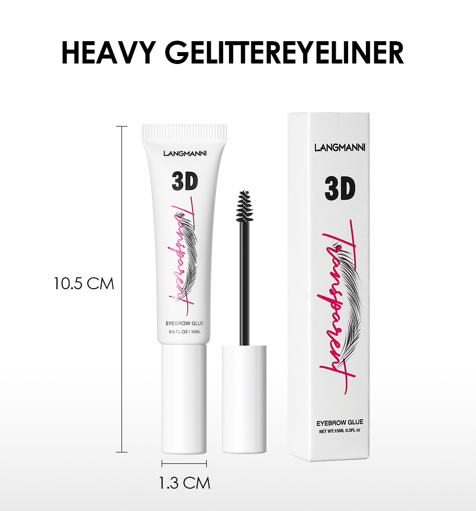 Three-dimensional Waterproof Solid Color Natural Eyebrow Gel